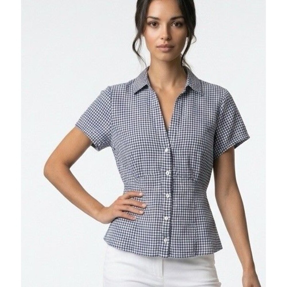 American Eagle Women’s XL Gingham Cottagecore Top